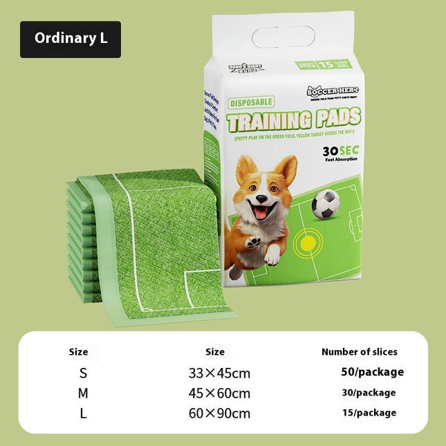 Pet Urinary Pad Diapers Football Target Heart -Induced Dense Septum Urine Pad Dog Urine Pad