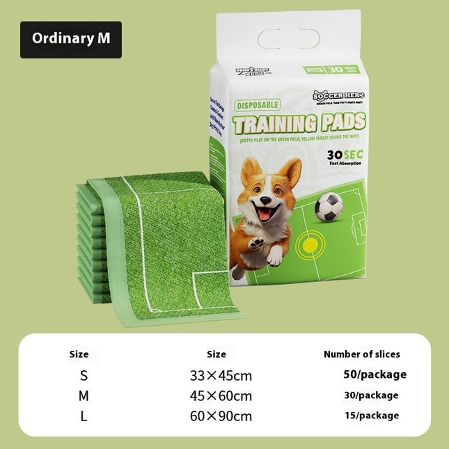 Pet Urinary Pad Diapers Football Target Heart -Induced Dense Septum Urine Pad Dog Urine Pad