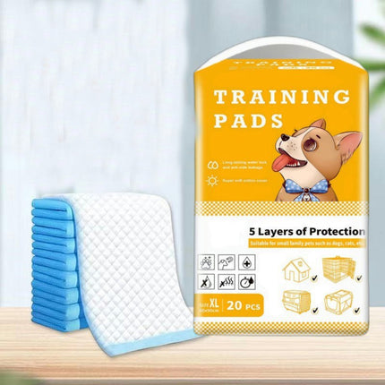 Disposable Dog Pee Pads, Super Absorbent Leakproof Puppy Pads Quick Drying, Potty Dog Training Pads