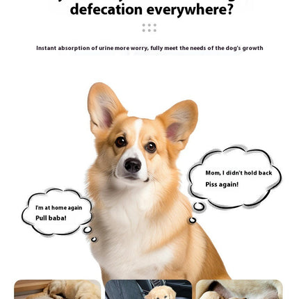 Disposable Dog Pee Pads, Super Absorbent Leakproof Puppy Pads Quick Drying, Potty Dog Training Pads