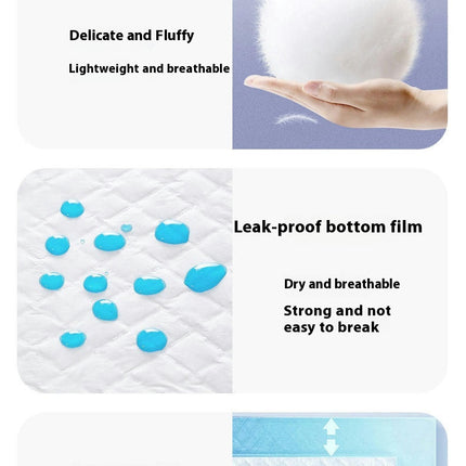 Pet Disposable Training Pad- Suitable for Dogs, Puppies, Cats and Rabbits Leakproof Pee Pads