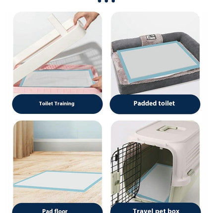 Super Absorbent & Leak-Proof Pet Training Dog Pee Pads,  Quick Dry Disposable Puppy Pee Pads