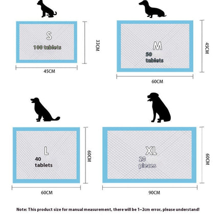 Disposable pet urine pad, Bed Covers, Puppy Training Pad Thick Super Absorbent