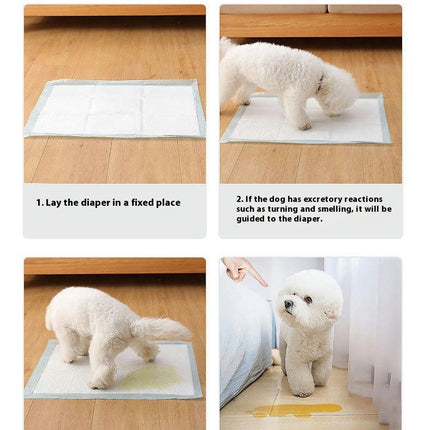 Dog Urine Pad Pet Cat Rabbit Pad Thick Deodorant Absorbent Training Pad