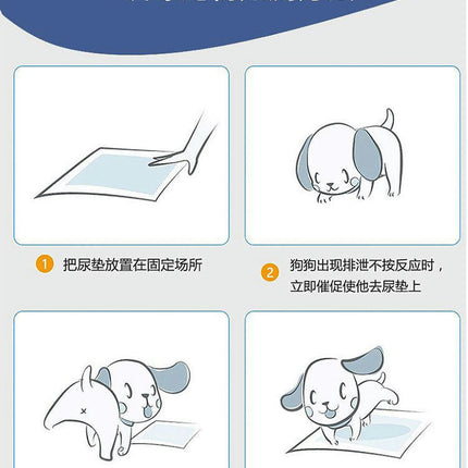 Pet Disposable Training Pad-Absorbent Leakproof Suitable for Dogs, Puppies, Cats and Rabbits