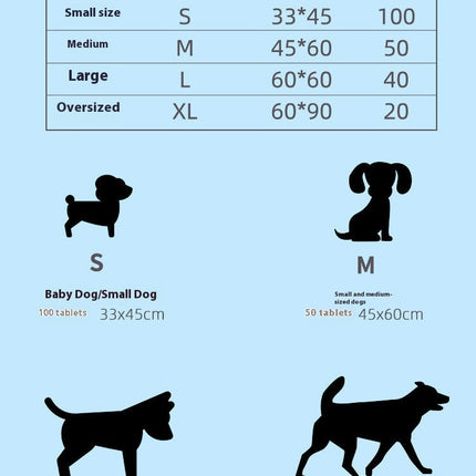 Pet Diaper Pads-Deodorizing Diapers for Cats, Teddy Bears and Dogs