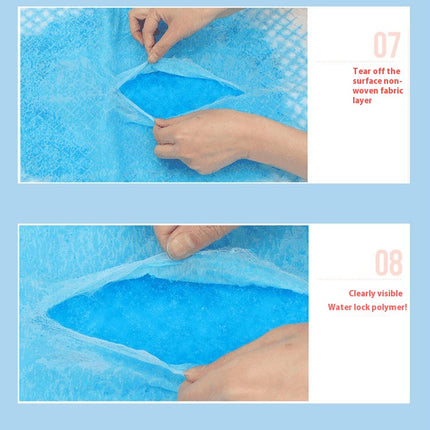 Puppy Pads Leak-Proof Pee Pads for Dogs Quick Absorb 6-Layer Pet Pee Pads