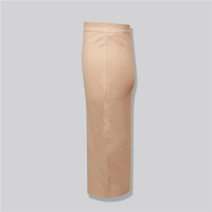Women's High Waist Pencil Skirt Bandage Bodycon Midi Skirt