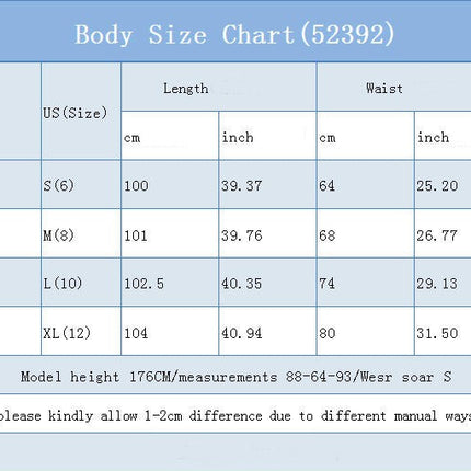 Women's Print Elastic Waist High Low Ruffle Hem Casual Long Maxi Skirt