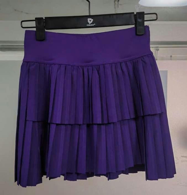 Women's Pleated Tennis Skirt Golf Skorts for Woman High Waisted Athletic Shorts with Pockets