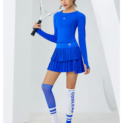 Women's Pleated Tennis Skirt Golf Skorts for Woman High Waisted Athletic Shorts with Pockets