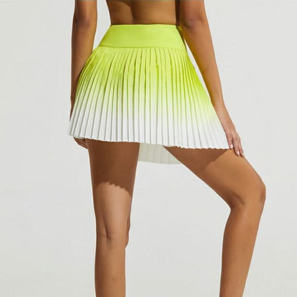 Women Pleated Tennis Skirt with Pocket Pleated Golf Skirt Workout Running Athletic Skort