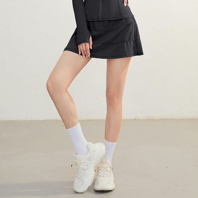 Tennis Skorts Skirts for Women with Pockets Pleated Golf Skirt High Waisted Athletic Sports Skirt
