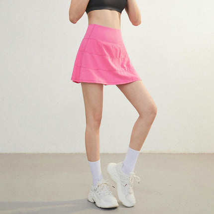 Tennis Skorts Skirts for Women with Pockets Pleated Golf Skirt High Waisted Athletic Sports Skirt