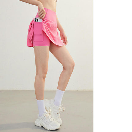 Tennis Skorts Skirts for Women with Pockets Pleated Golf Skirt High Waisted Athletic Sports Skirt