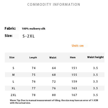 Silk Skirts for Women Floral Print High Waist Skirt Elegant Midi Skirt