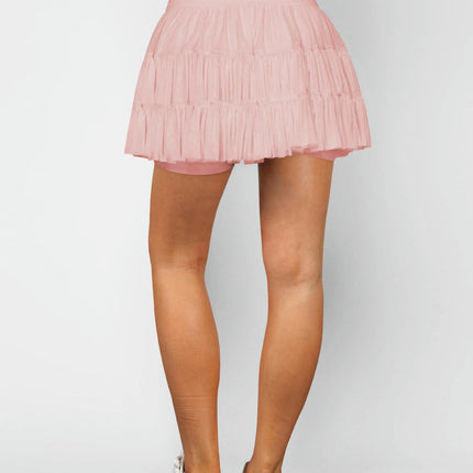 Women's Pleated Skirt High Waisted Ruffle Tennis Skirts Sports with Shorts Pockets