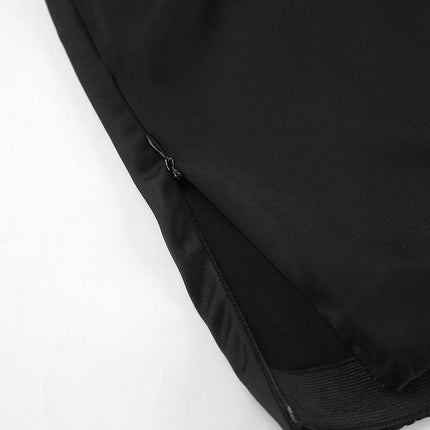 Women's Casual High Waist Maxi Skirt Elegant Elastic Waistband Long Skirts