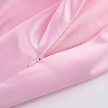 Women's Bubble Skirt High Waist A-Line Ruffle Flowy Balloon Long Skirts