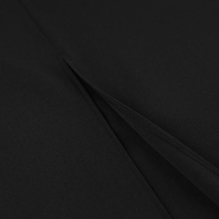 Women High Waisted Maxi Skirt Bodycon Casual Pocket Long Skirts with Slit