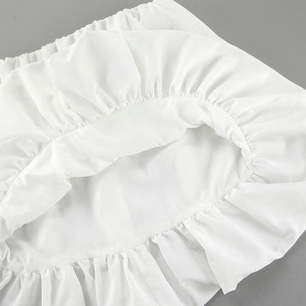 Bubble Skirt for Women Cute Mini Puffy Ruffle Balloon Short Skirts