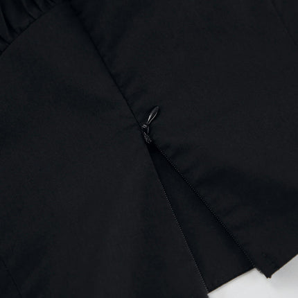 Women Bubble Mini Skirt High Waist Ruffle Pleated Summer A Line Short Skirts