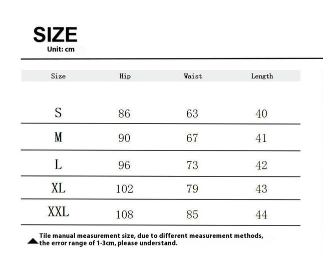 Women's Stretch High Waist Short Skirt Bodycon Casual Mini Skirt