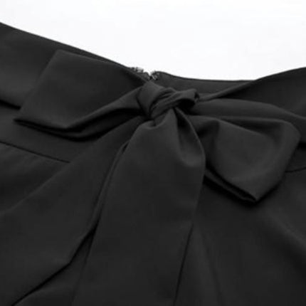 Women's High Waist A-Line Midi Skirt Skater Flared Vinage Skirt with Pockets