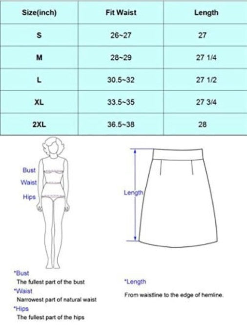 Women's High Waist A-Line Midi Skirt Skater Flared Vinage Skirt with Pockets