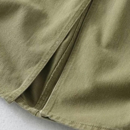 Cargo Skirts for Women High Waisted Ruched Drawstring Midi Skirts with Pockets