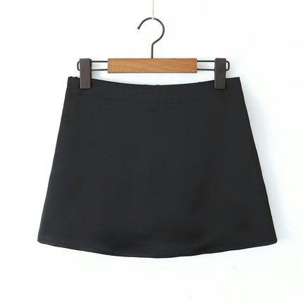 Women's Mini Skirts Casual High Waisted A-Line Summer Short Skirt