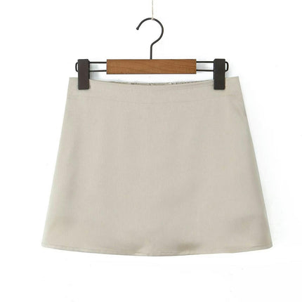 Women's Mini Skirts Casual High Waisted A-Line Summer Short Skirt
