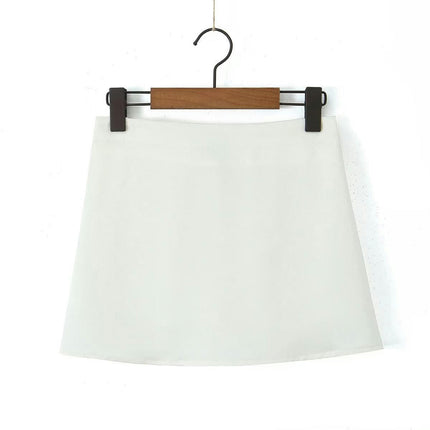 Women's Mini Skirts Casual High Waisted A-Line Summer Short Skirt