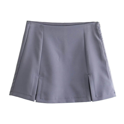 Women's Slit Skirts High Waisted Summer Going Out Bodycon A Line Skirt Shorts