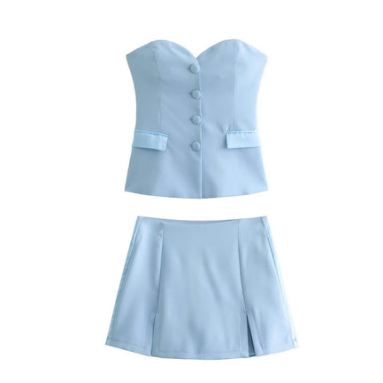 Women's Slit Skirts High Waisted Summer Going Out Bodycon A Line Skirt Shorts