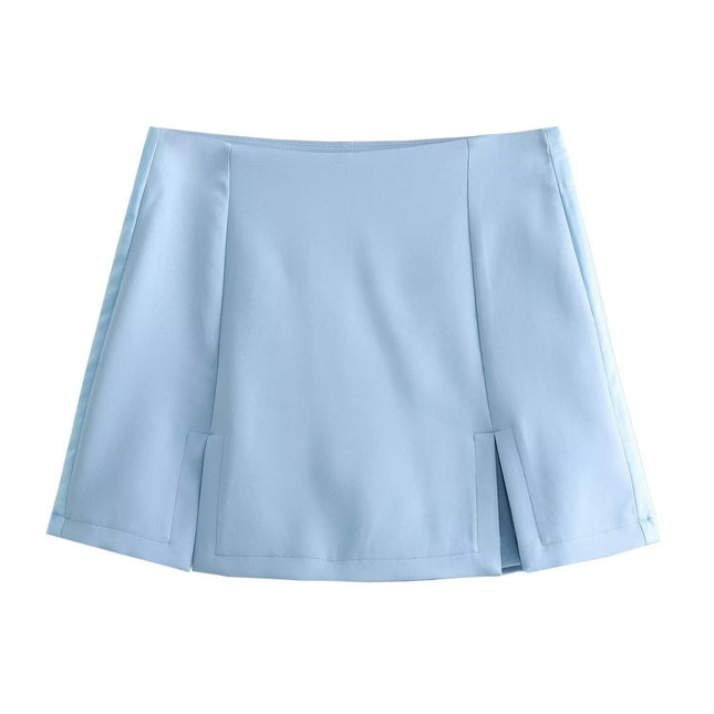 Women's Slit Skirts High Waisted Summer Going Out Bodycon A Line Skirt Shorts