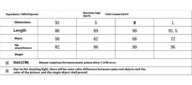 Women's Leopard Print A-Line High Waisted Sexy Mesh Bodycon Long Skirt