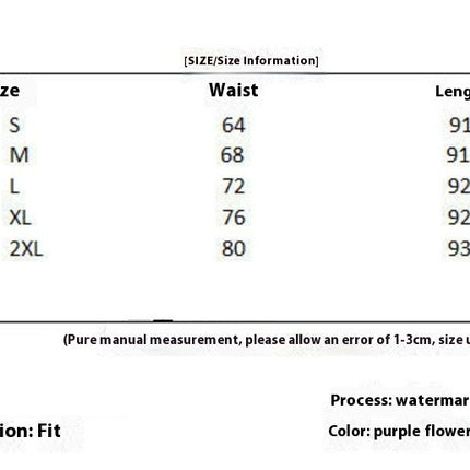Women Print Slit Maxi Skirt High Waisted Split Bodycon Long Skirts