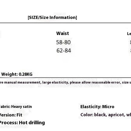Women's Satin High Waist Hidden Elasticized Waistband Flared Casual A Line Midi Skirt