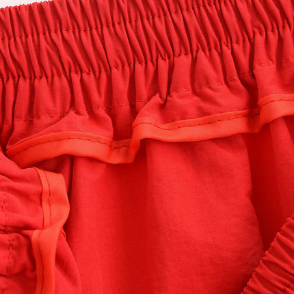 Long Skirts for Women Elastic High Waisted A Line Flowy Maxi Skirt with Pockets