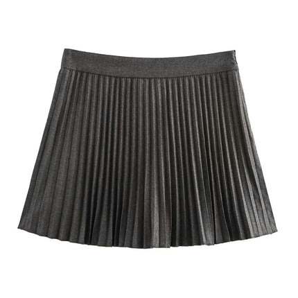 Mini Pleated Skirts for Women High Waist A-Line Short Tennis Skirt