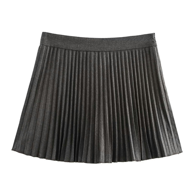 Mini Pleated Skirts for Women High Waist A-Line Short Tennis Skirt