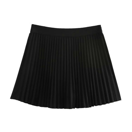 Mini Pleated Skirts for Women High Waist A-Line Short Tennis Skirt