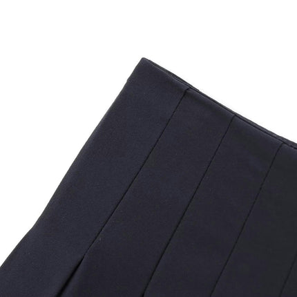 Women Pleated Mini Skirt High Waisted Casual A-Line Short Skater Skirt