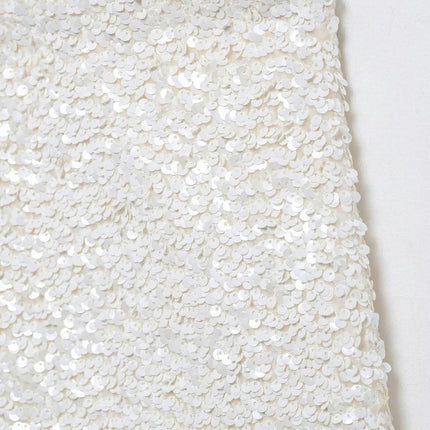 Sexy Sequin Mini Skirt for Women Mid Waist Casual Sparkle Bodycon Short Skirt