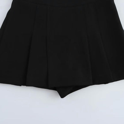Womens High Waisted Pleated Tennis Skirt A-Line School Skater Skirts