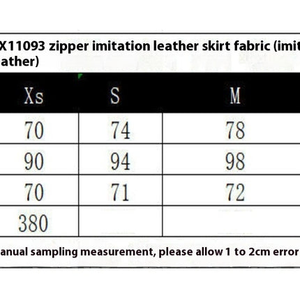 Women's Faux Leather Skirt High Waist Slit Bodycon Pencil Midi Skirts