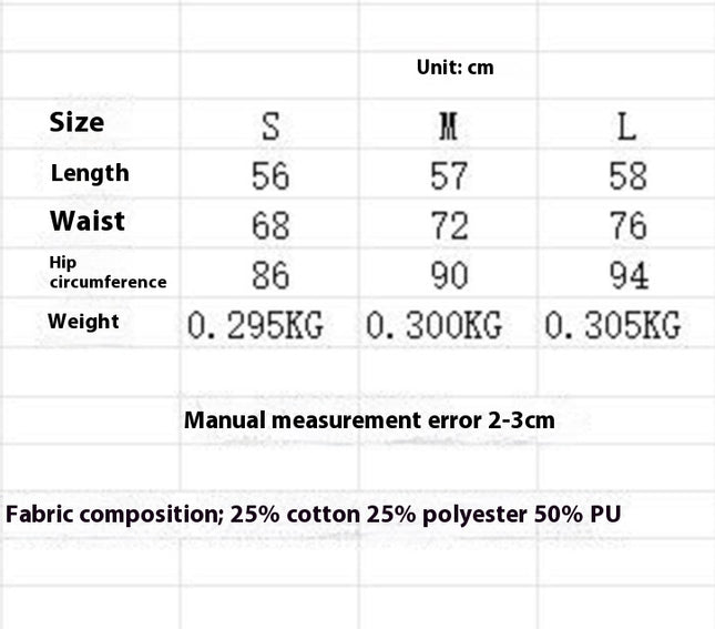 Faux Leather Pencil Skirt for Women Midi Office Bodycon Pencil Skirt