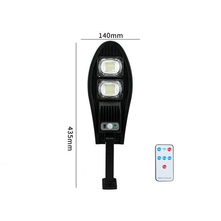 2 Pack Solar Led Street Lights Outdoor Waterproof Flood Light with Motion Sensor for Garden Yard