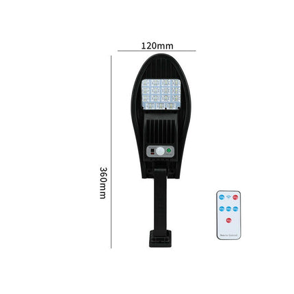 2 Pack Solar Led Street Lights Outdoor Waterproof Flood Light with Motion Sensor for Garden Yard